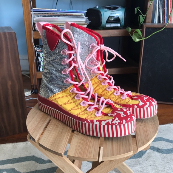 RARE Acne Studios High Top Sneakers - Picture 6 of 7